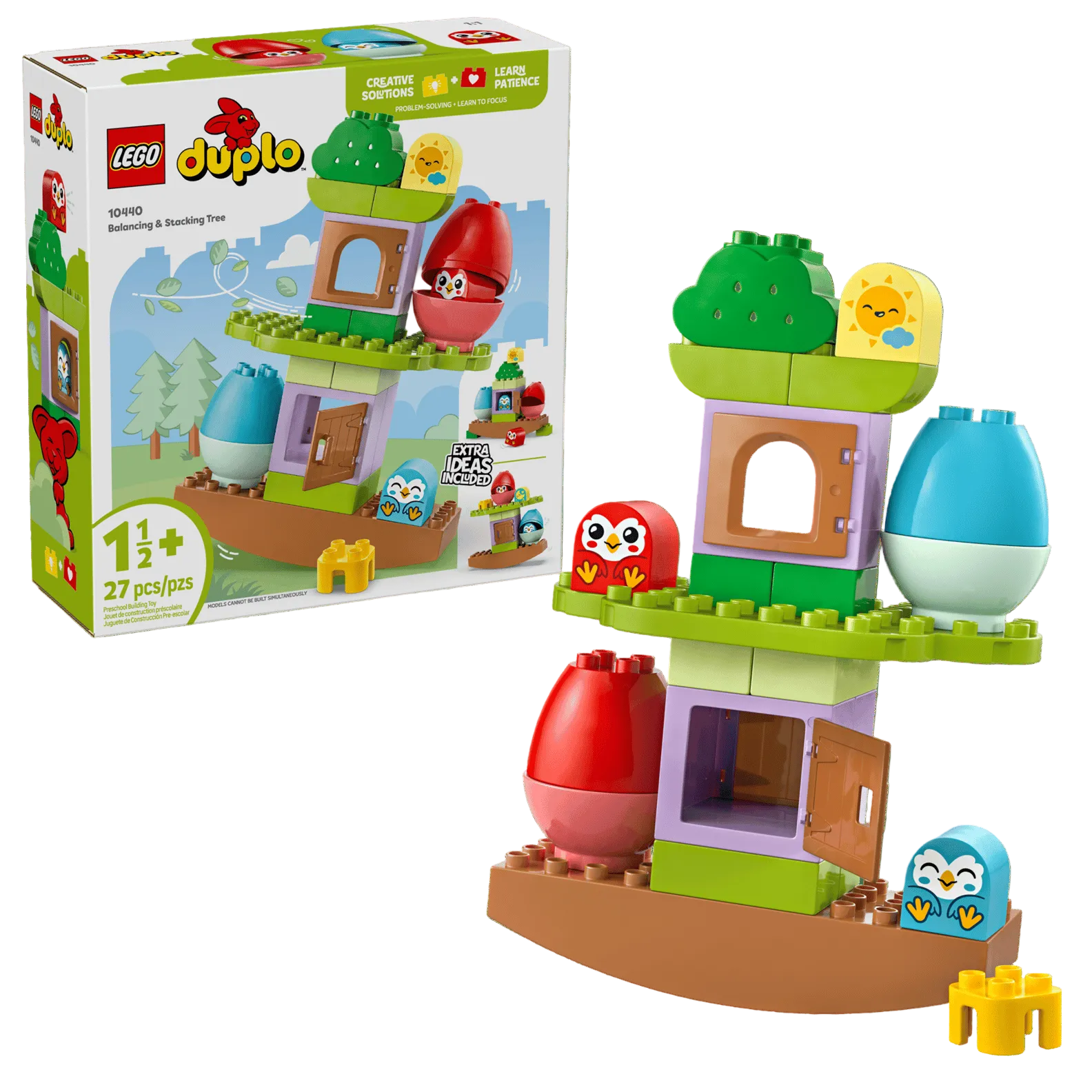 LEGO Duplo balancing tree set with box
