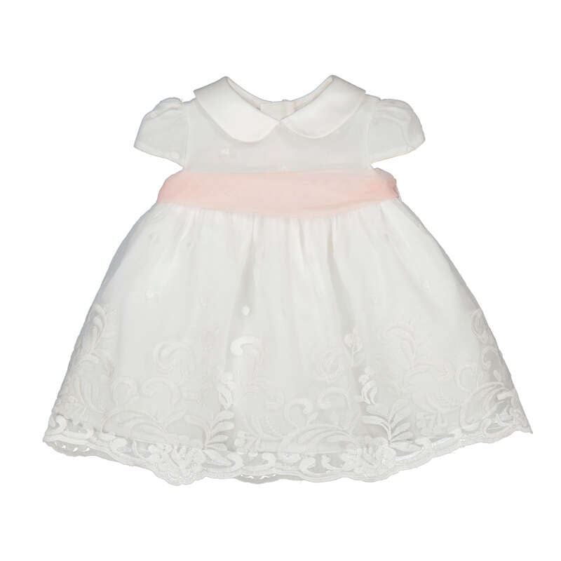 Mayoral Little Girls Lace Special Occasion Dress