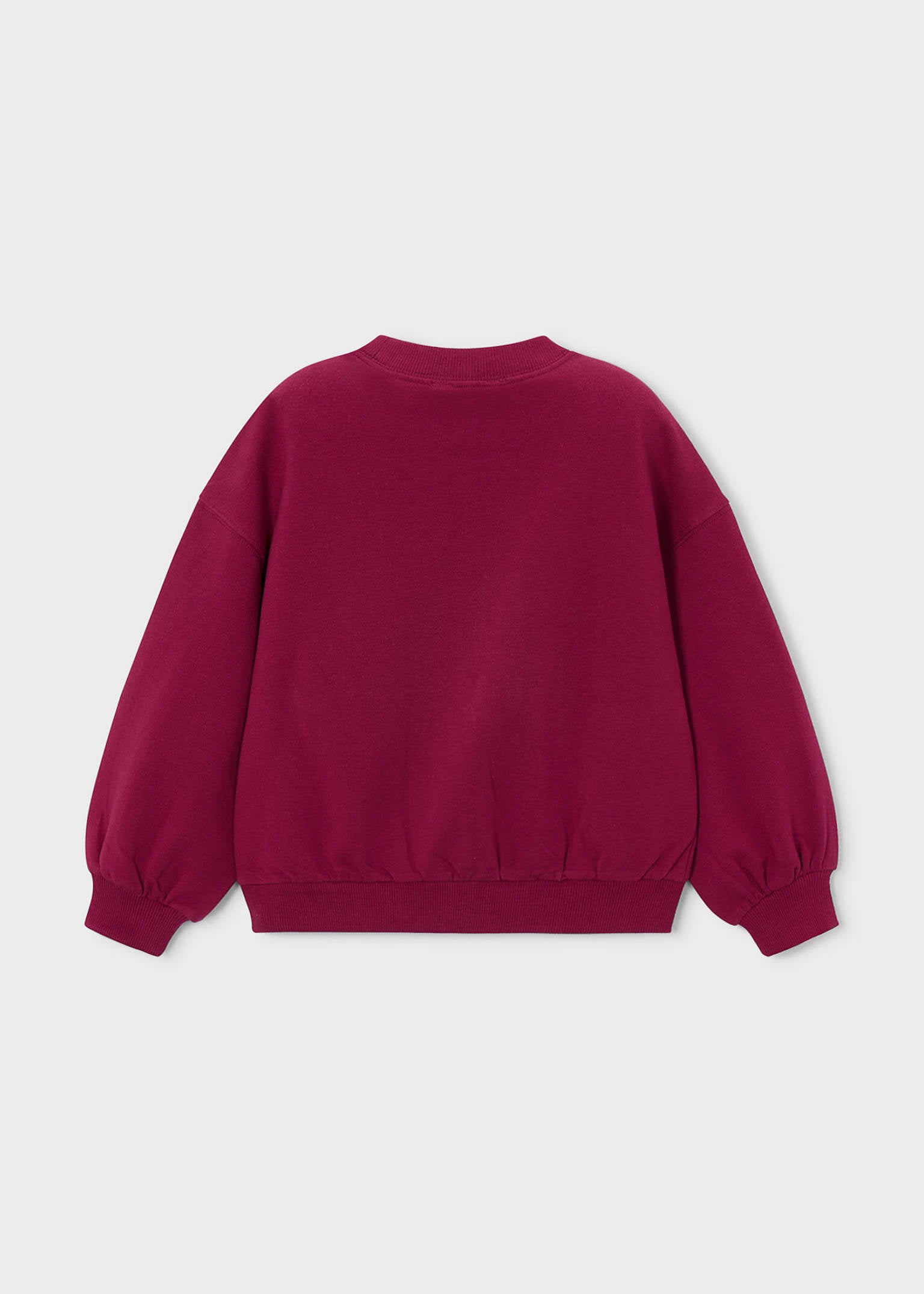 back view of cherrie sweatshirt