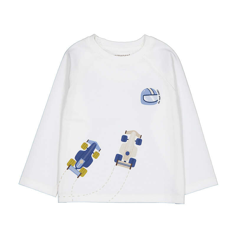 Mayoral Toddler Boy race car tee