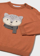 Closeup of Mayoral Fox Sweater