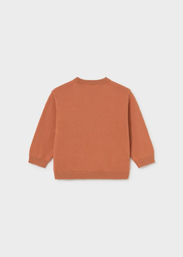 Back view of Mayoral Fox Sweater