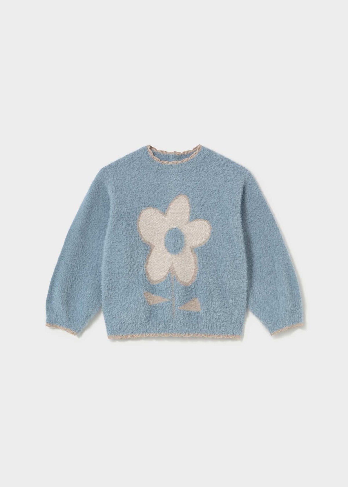 Mayoral Toddler Girl Flower Sweater