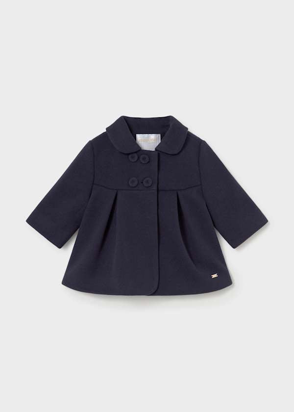 Mayoral Baby Girl  Navy Pea Coat