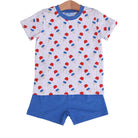Patriotic Ice Cream Short Set by Trotter Street Kids
