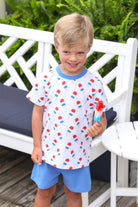 Patriotic Ice Cream Short Set by Trotter Street Kids