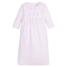 Smocked Newborn Gown-Flowers by Little English