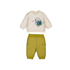 Astronaut in space jogger set by Mayoral - baby boy pullover and pants outfit