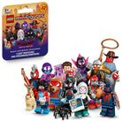 LEGO Spider-Verse collectible minifigs - blind box packaging with surprise character
