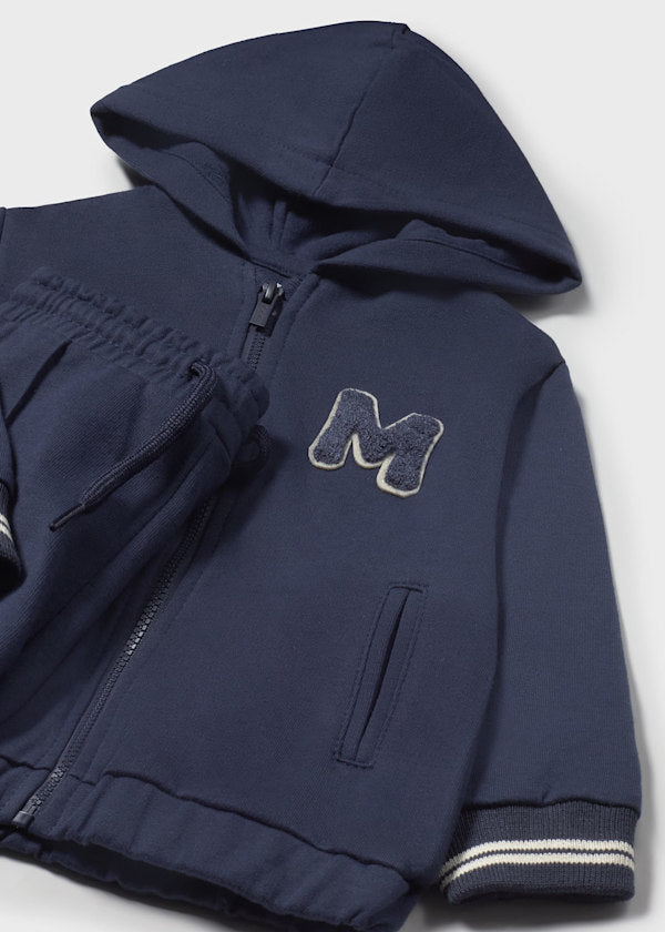 Mayoral boys tracksuit in navy - versatile sweatsuit for toddlers 12M-4T