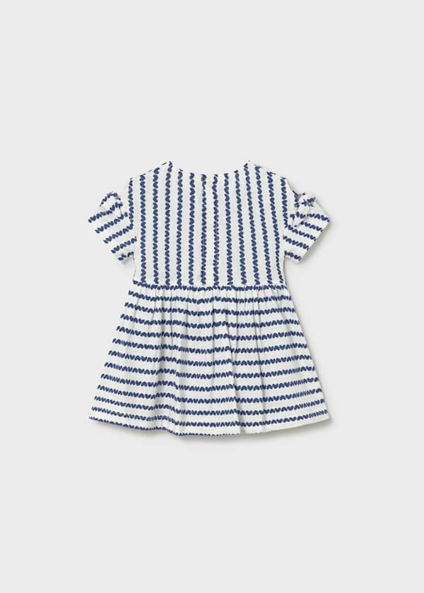 mayoral girls summer dress navy hearts