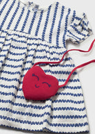 girls twirl dress with red bag set