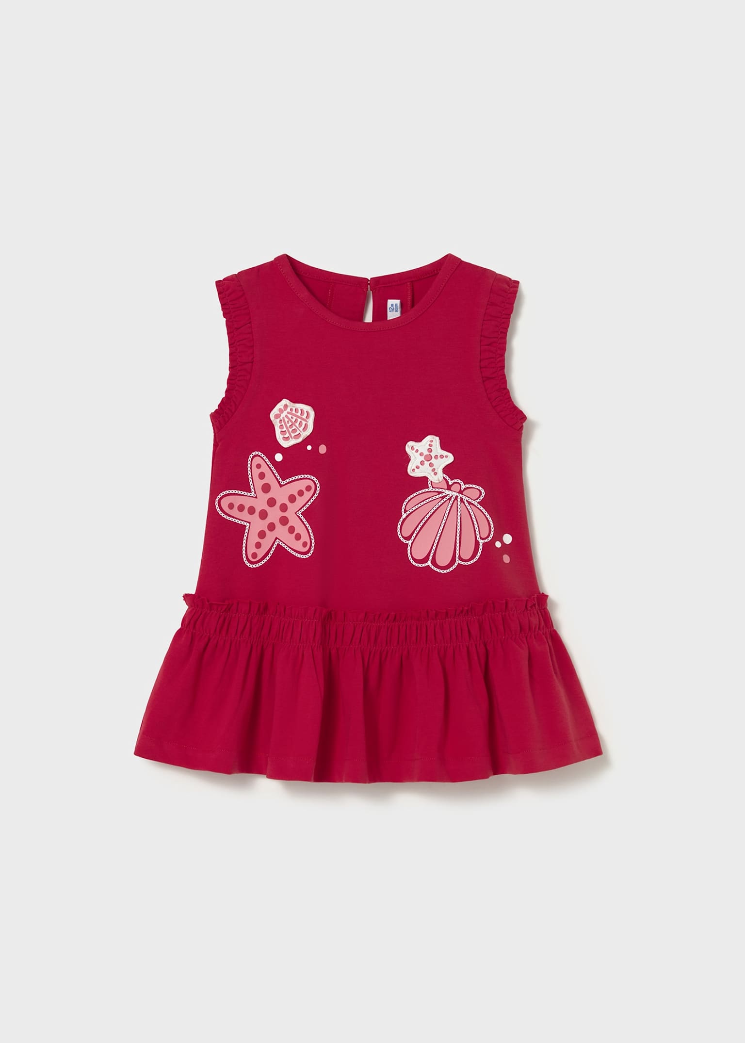 open lace back dress Red and Cream Floral Print Dress | Purple Door Boutique