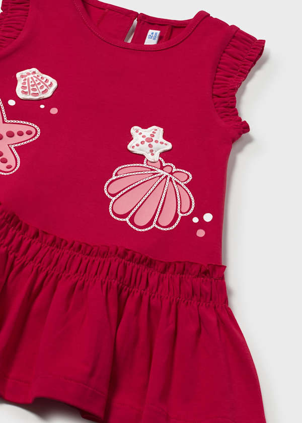 sleeveless cotton girls beach dress