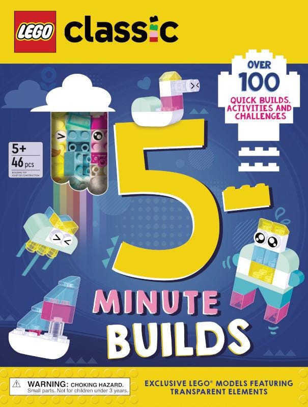 Sourcebooks Lego 5 minute Builds Book Activity Set