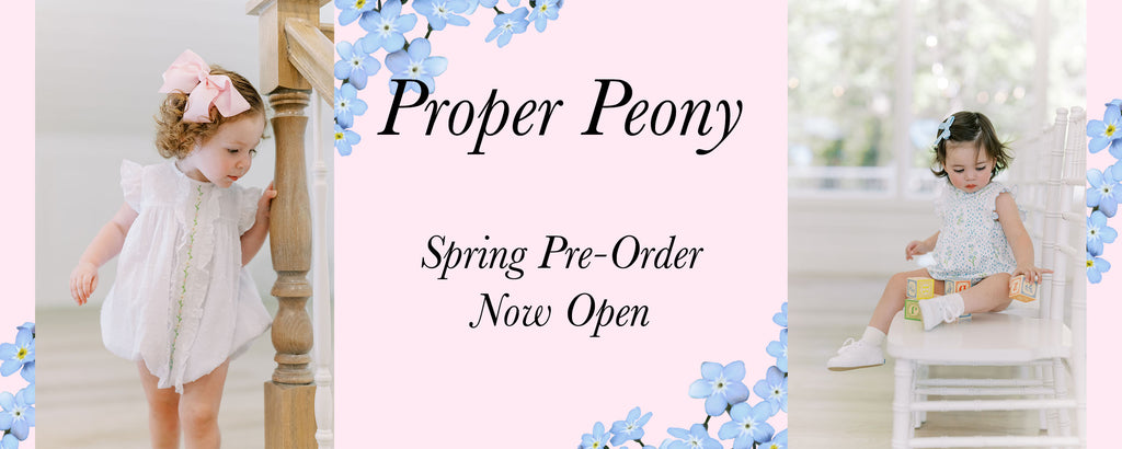 Proper peony spring pre order 