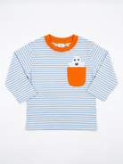 Luigi Kids Ghost Pocket Tee Halloween Top for Toddler Boys