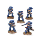 Space Marine miniatures from Warhammer 40,000 Infernus squad