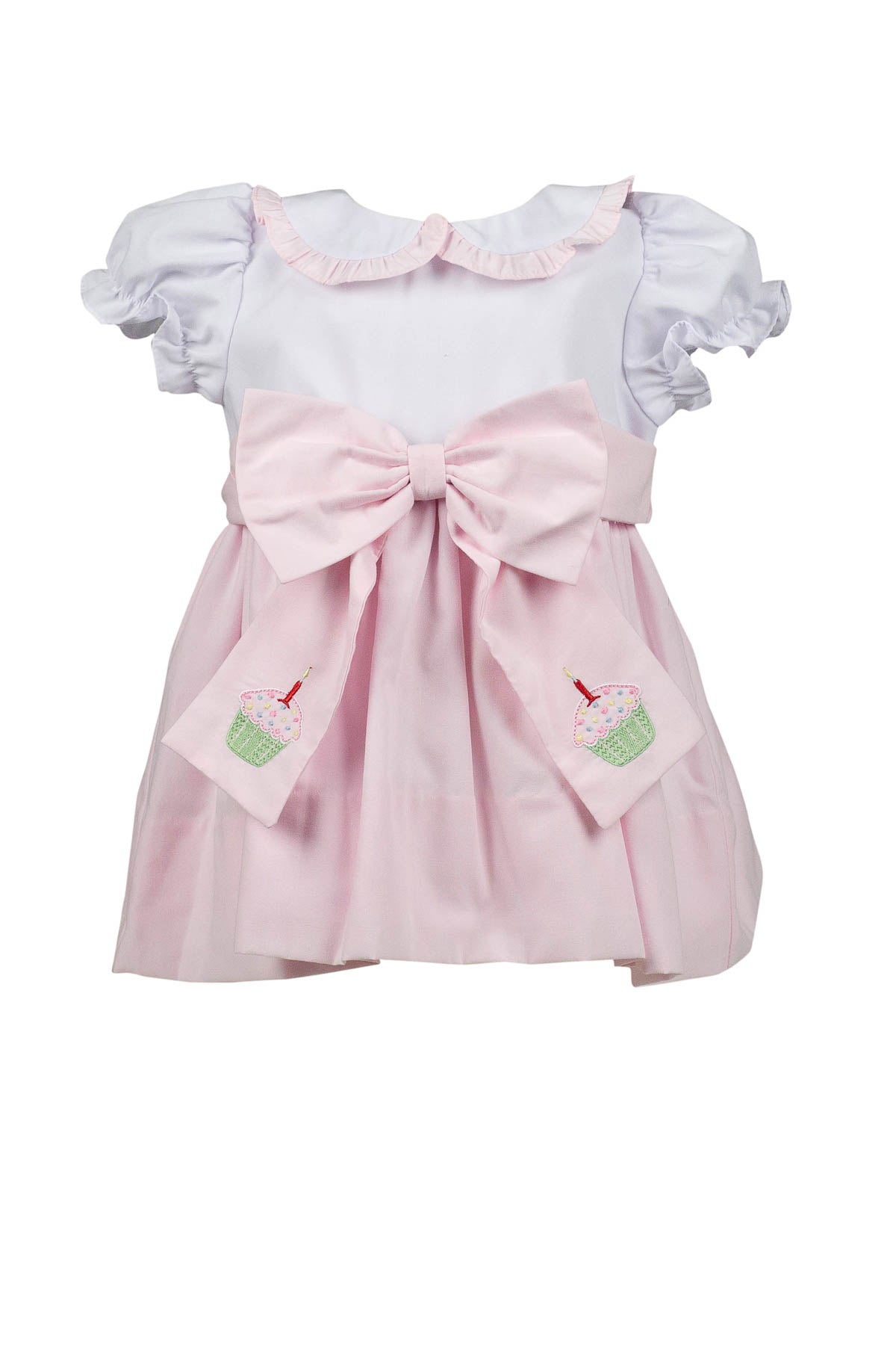 Proper Peony Birthday Dress with Cupcake Sash 5
