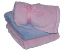 Monogrammed baby blanket 