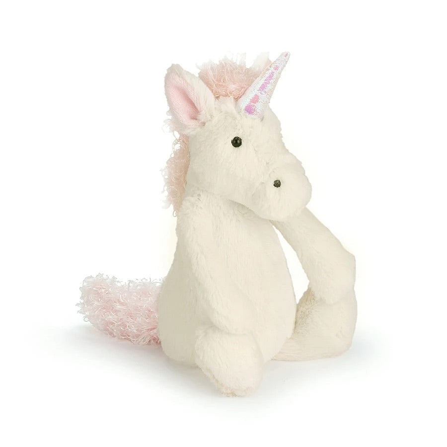 jellycat, jellycat retailer, bashful unicorn, unicorn plush toy, best baby boutique, baby gift, best baby gift, unicorn stuffed animal, baby toy