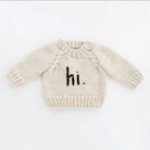 hi baby knit sweater, newborn baby photo props, cute newborn photo ideas, hi sweater for newborn