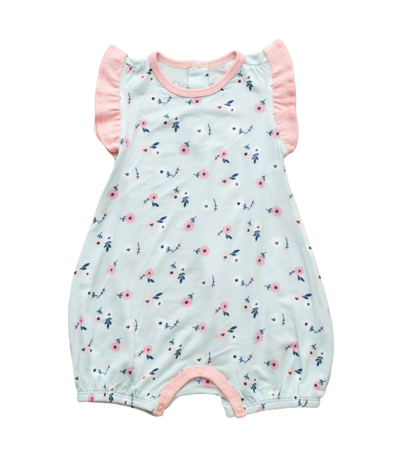 spring bloom romper, baby girl bubble, cute baby girl clothing, bestaroo, best baby boutique