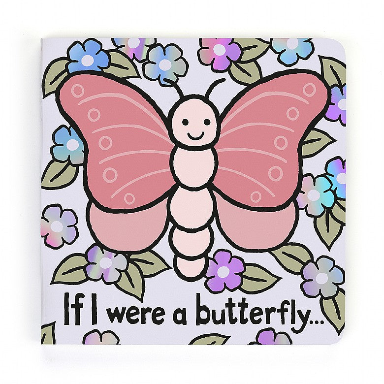 if i were a butterfky, board book, jellycat retailer, butterfly, baby gift