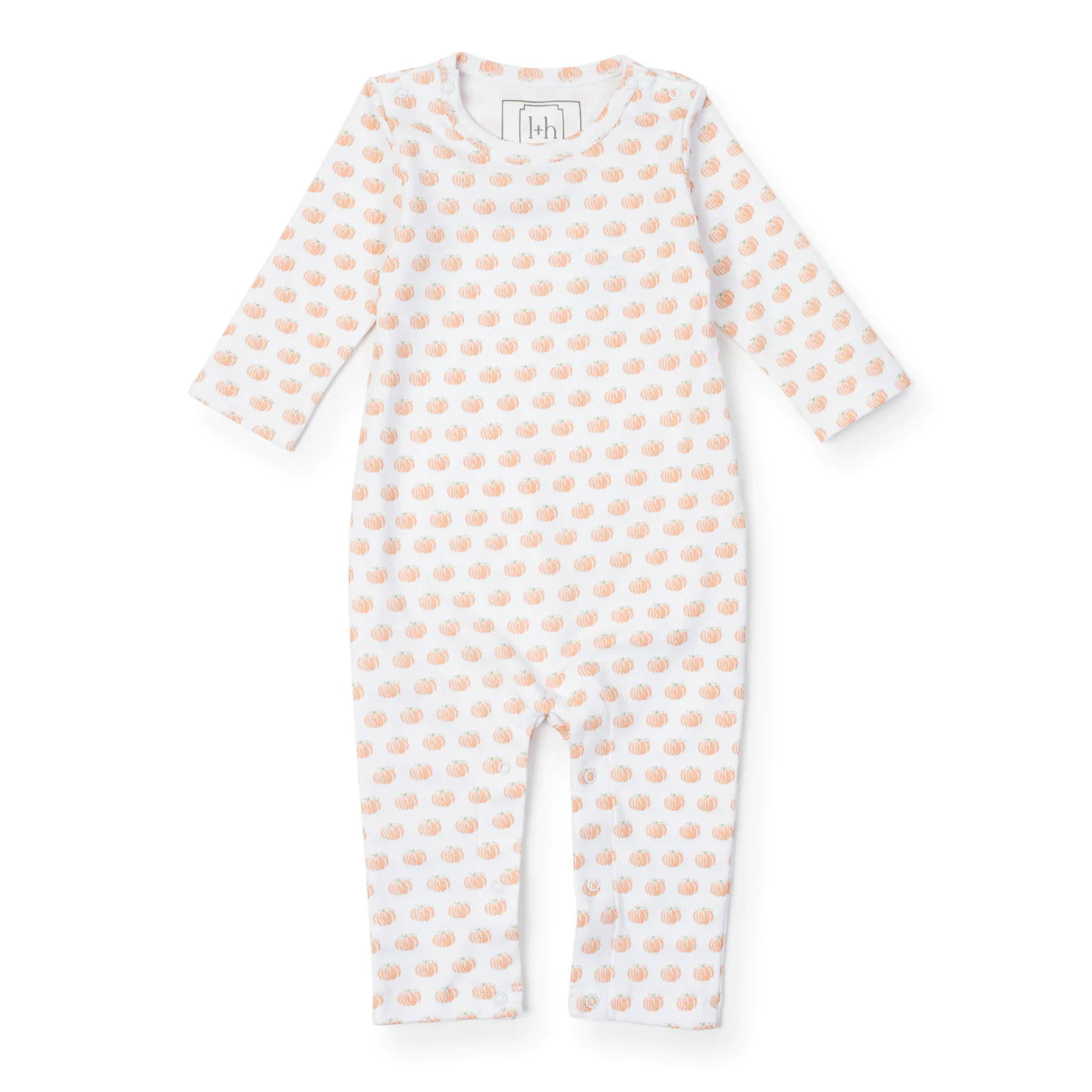 lila and hayes, thompson romper, pumpkin patch outfit, baby clothing