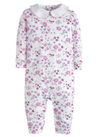 little english, royal garden romper, floral romper for baby girl, classic childrens clothing, best baby boutique, floral baby girl outift