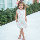 James and Lottie, watermelon knit dress, cute girl clothing, watermelon dress