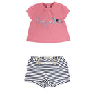 mayoral, baby girl clothing, short set