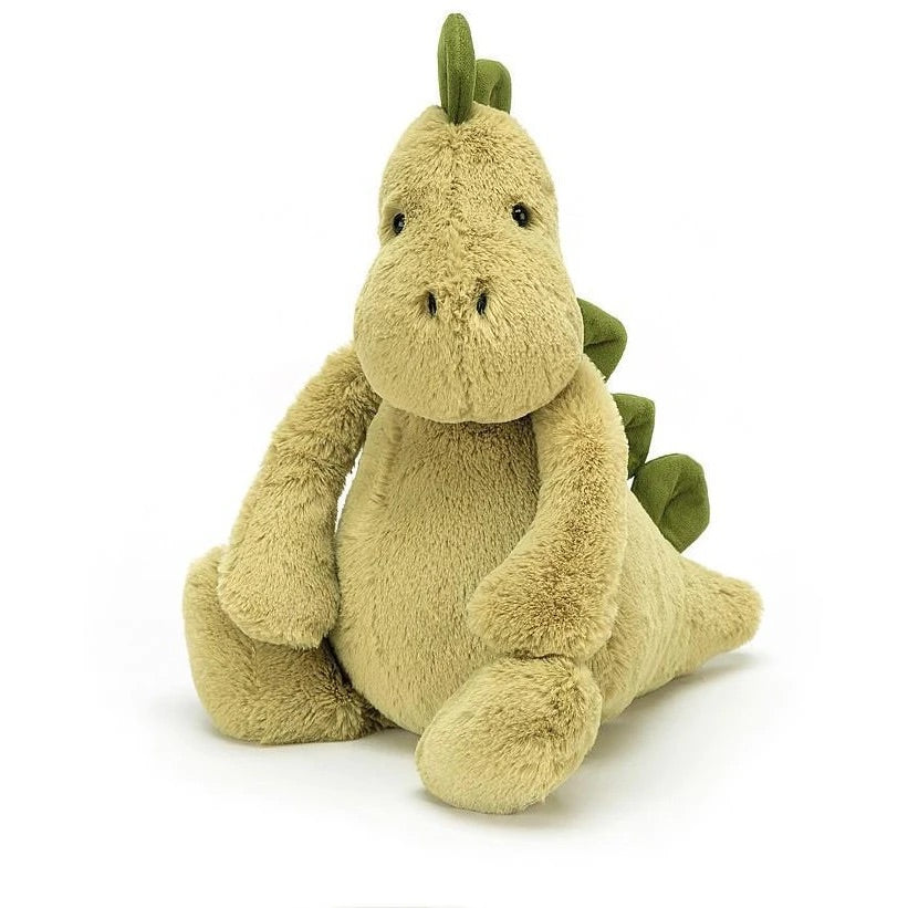 jellycat, small bashful dino, dinosaur plush toy, baby toy, baby boutique, best baby gift