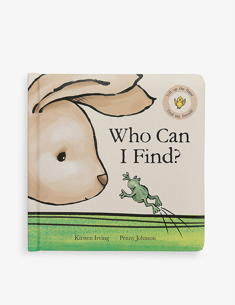 jellycat, who can I find, board book, Jellycat retailer