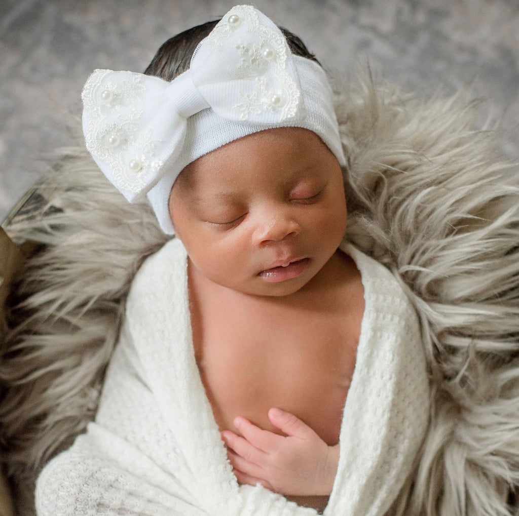 newborn hospital hat, newborn headband, hospital baby pics, newborn photo shoot