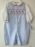 petit ami, candy cane outfit for boys, classic childrens clothing, best baby boutique, baby boy christmas outfit