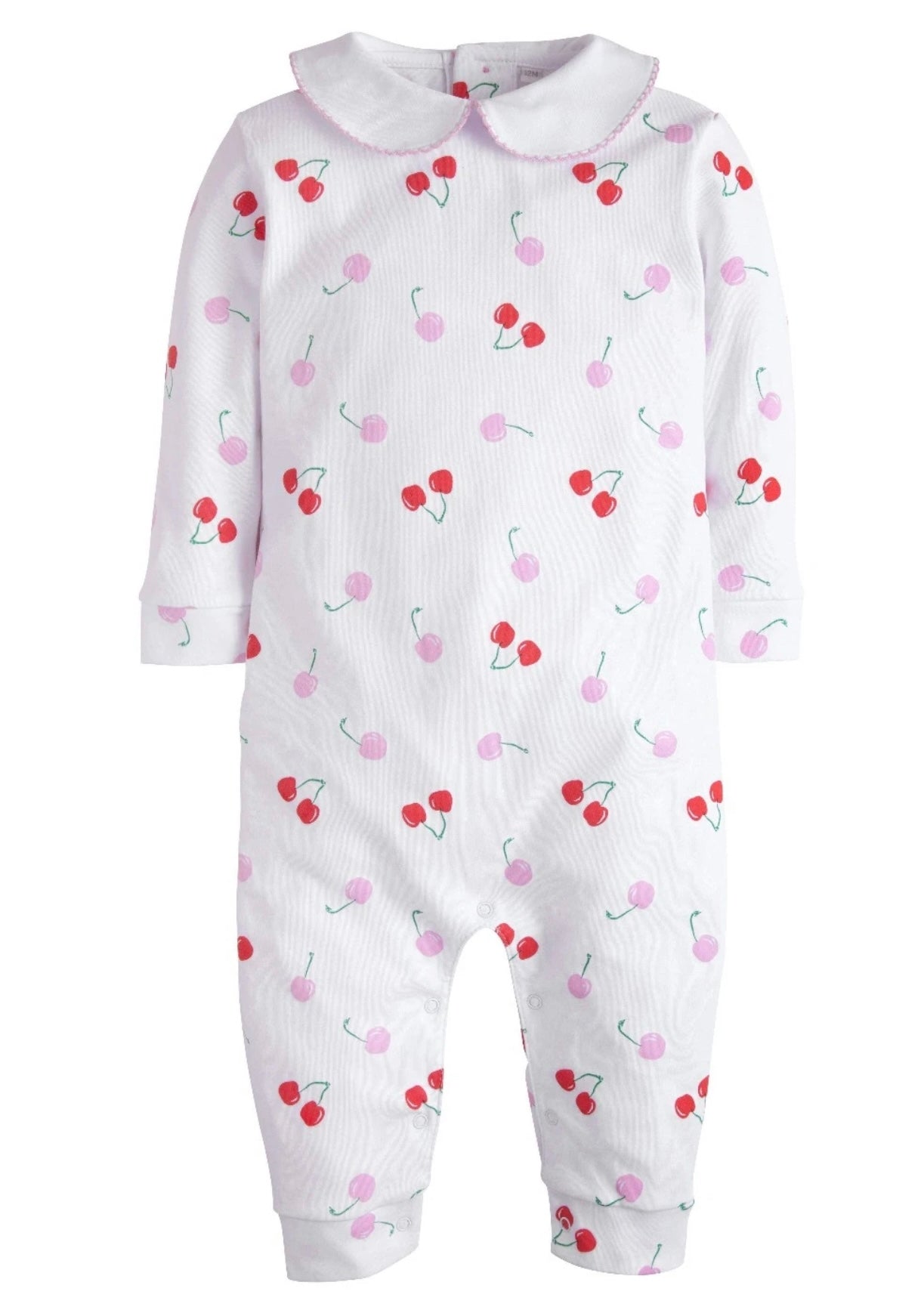 little english, cherry romper, cherry playsuit, classic childrens clothing, best baby boutique, baby gift, baby clothing