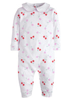 little english, cherry romper, cherry playsuit, classic childrens clothing, best baby boutique, baby gift, baby clothing