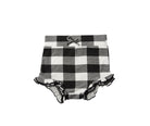 angel dear, high waisted shorts, baby girl clothing, buffalo plaid, newborn baby clothing, beat baby boutique, angel dear
