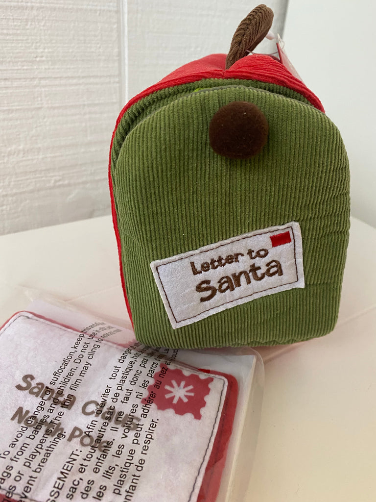 letters to snata, plush mailbox toy, letters to santa christmas toy, baby git, christmas gift