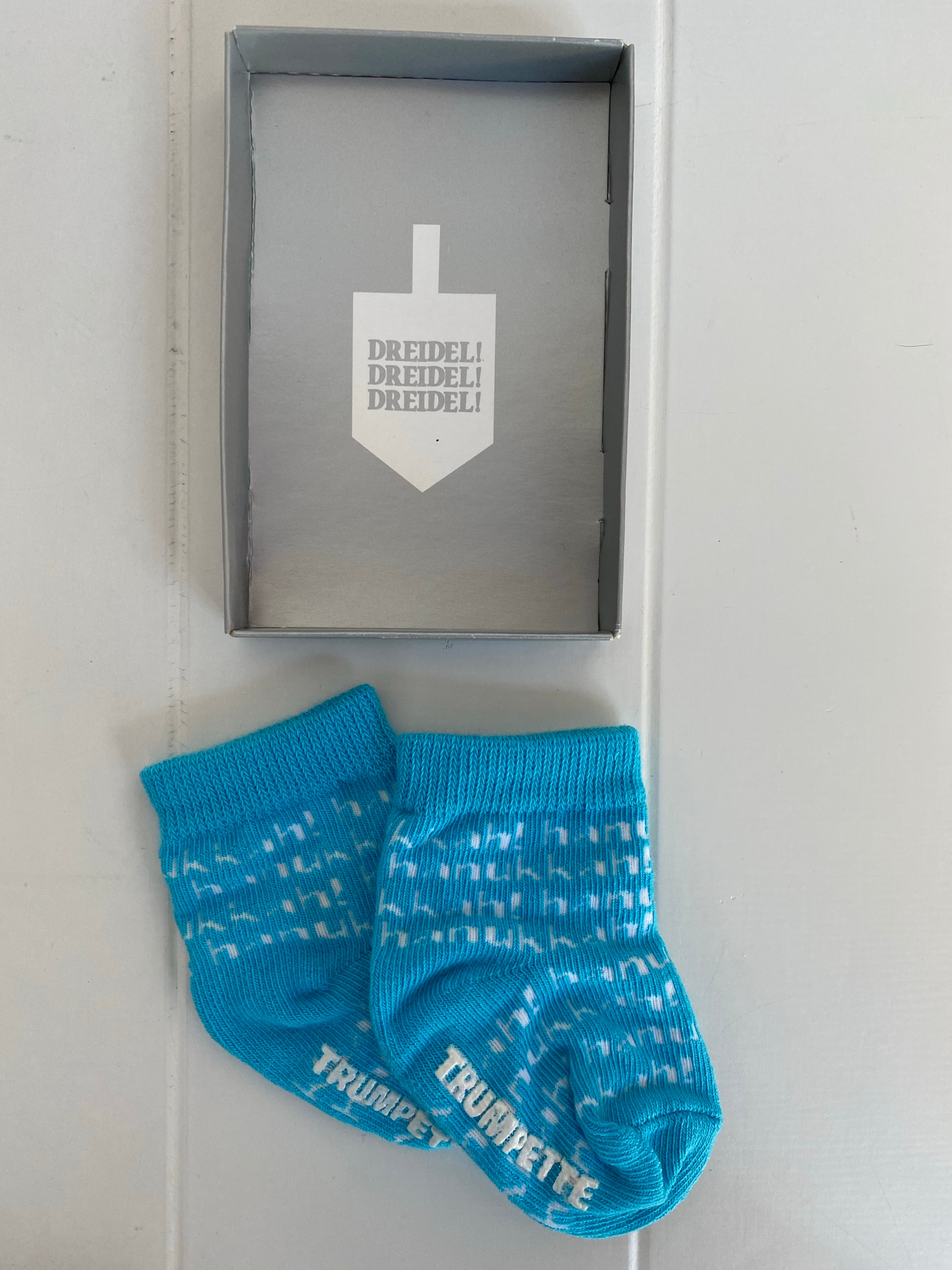 hunakkah baby socks, baby socks, trumpette, jewish baby