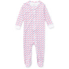 lila and hayes, so very cherry, pajama footies, cute girl clothing, cherry print girl clothing 