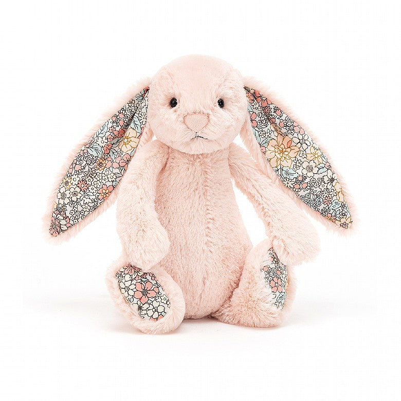jellycat, blossom blush bunny medium, bunny plush toy, jellycat bunny, jellycat retailer