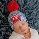 newborn hospital hat, baby boy newborn hat, newborn photo prop, cute photo idea for newborn boy, fire truck, baby boy firetruck beanie, baby boutique, baby boy clothing, newborn photography