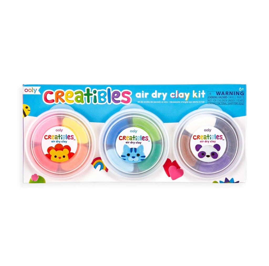 ooly, air sry clay kit, creatibles clay kit, arts and crafts for kids, clay kit, activity set for kids, stocking stuffer, best baby boutique