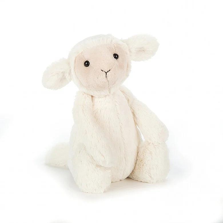jellycat, bashful lamb, Jellycat retailer, plush lamb toy