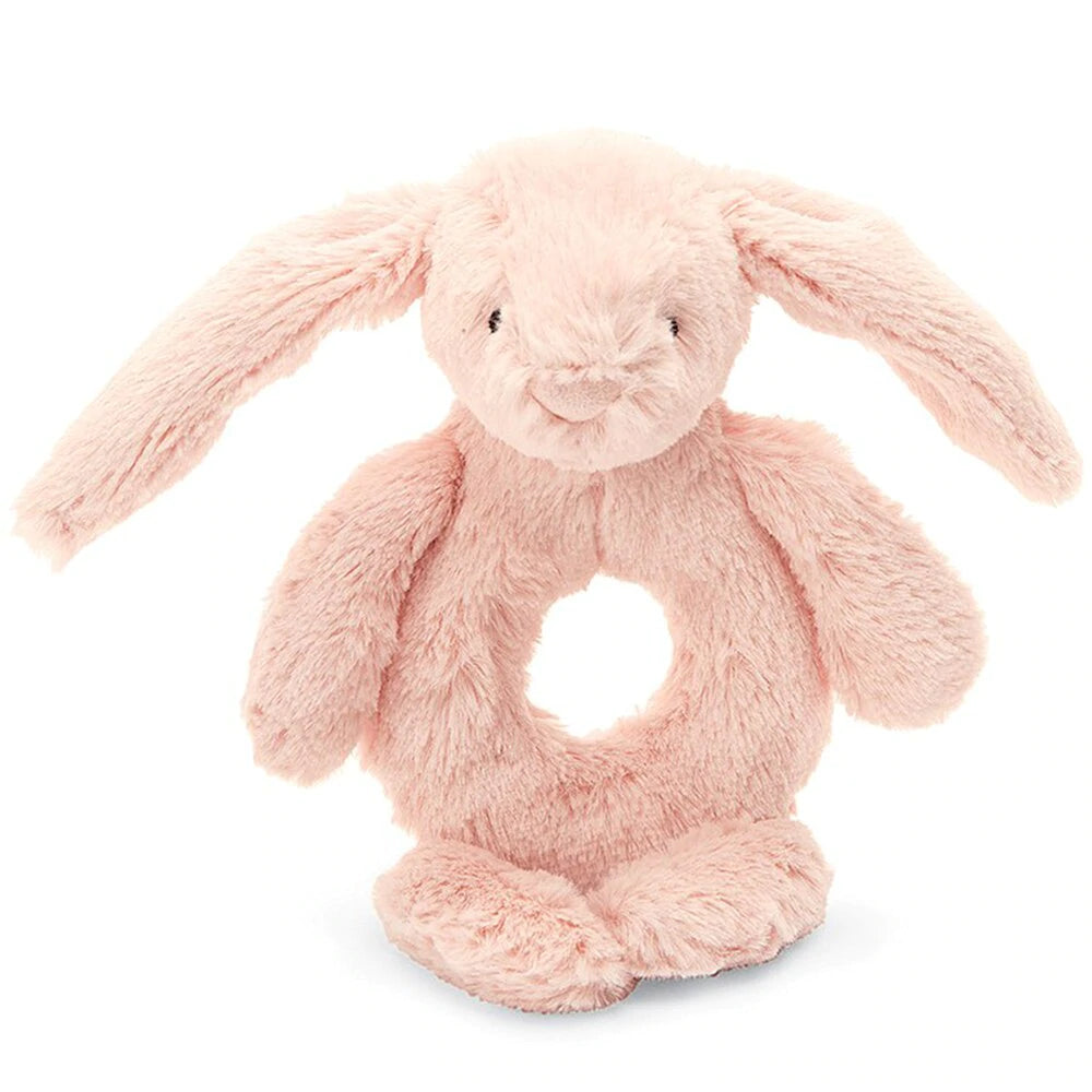 Jellycat, ring rattle, blush bunny ring rattle, Jellycat retailer 