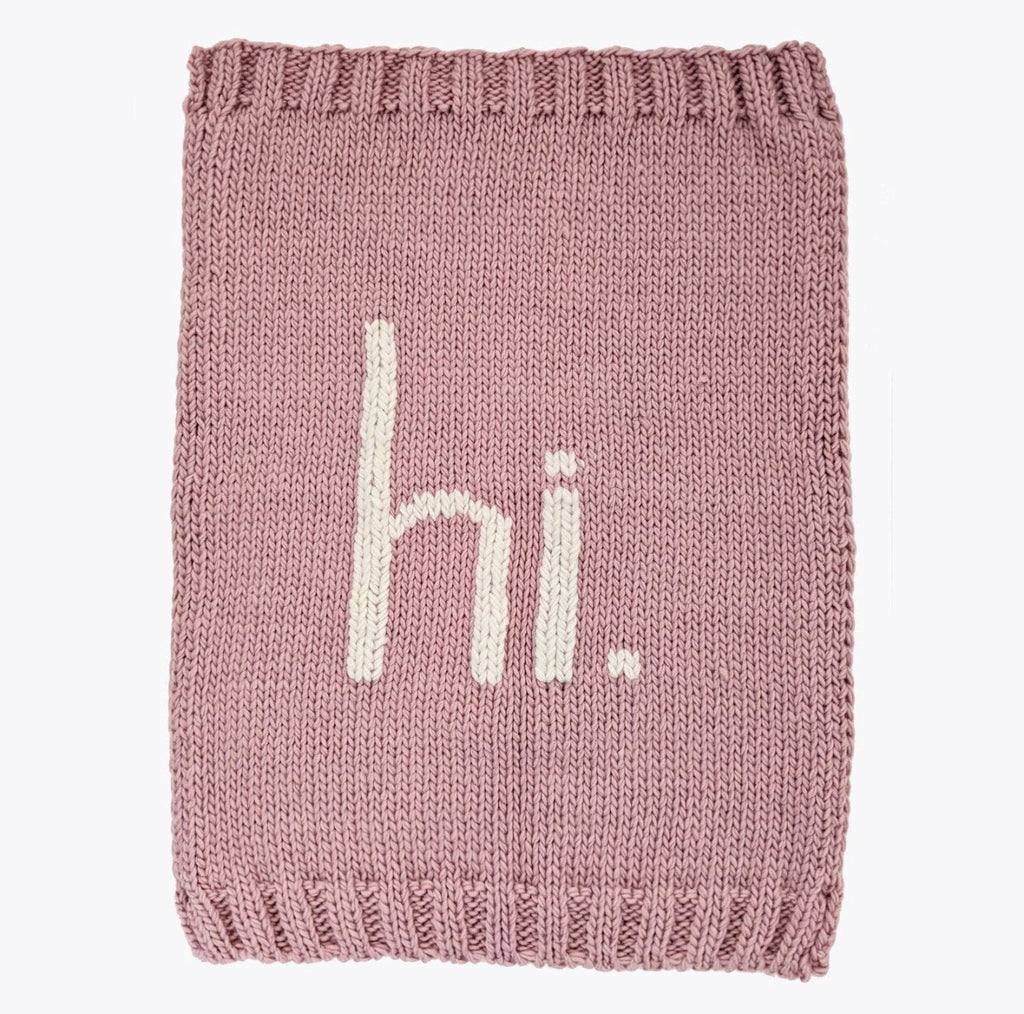 Hi. Rosy Pink Knit Blanket,hi knit baby blanket, newborn hopsital pic blanket, baby blanket, cute newborn photo ideas