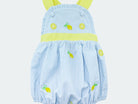 zuccini kids, lemon embroidery, cute girl clothing, summer bubbles for girls 