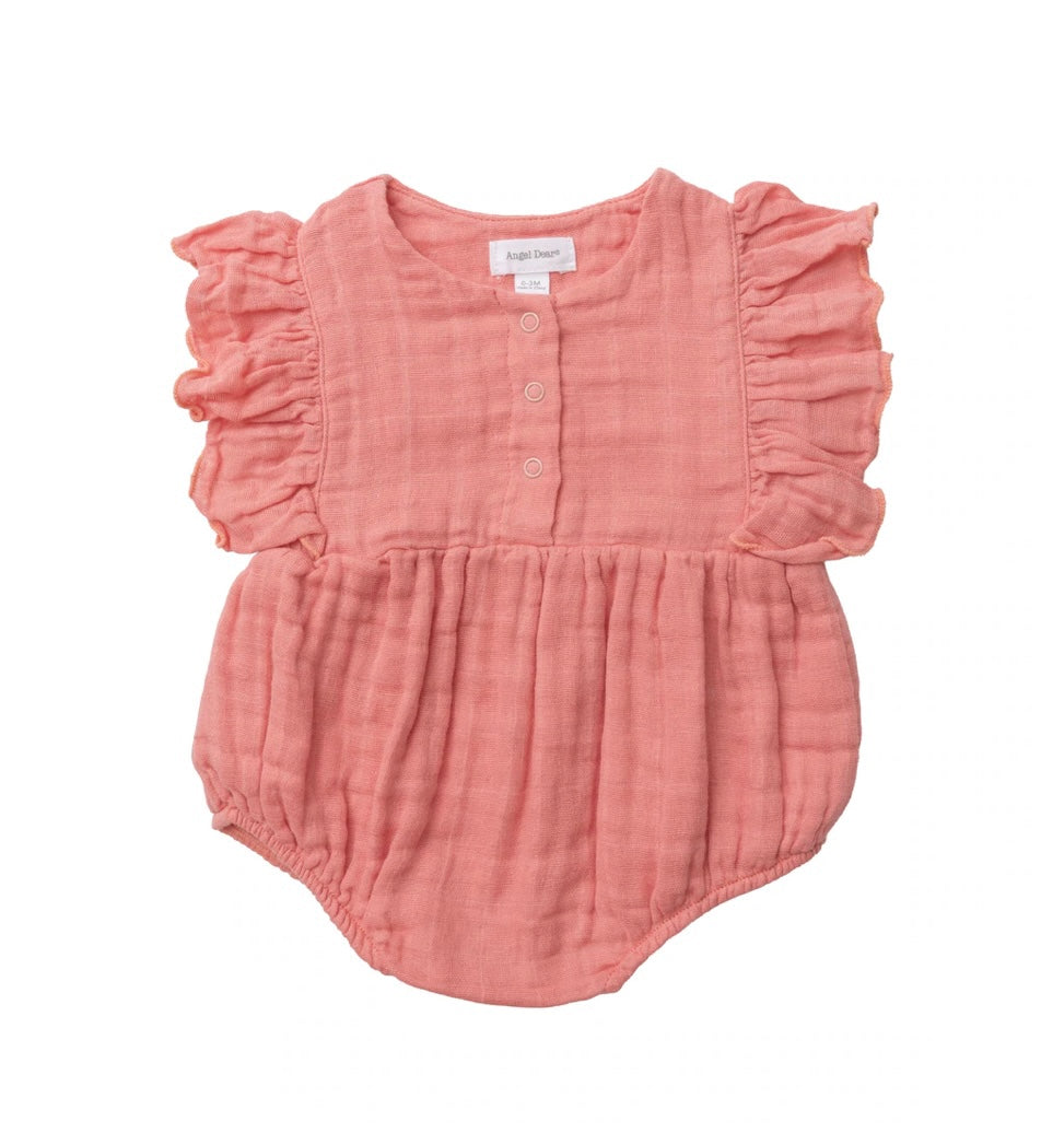angel dear, muslimnsunsuit, ruffle bubble, cute baby girl clothing 